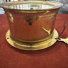 Vintage Seth Thomas Brass Corsair E537-000 Brass Ship Clock