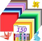 Colored Cardstock 50 Colors Bulk 150 Sheets 12  X 12  Cardstock Paper  180 Gs   