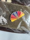 Nbc Peacock Tie Tack Lapel Pin National Broadcasting Company Television