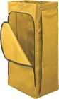 Cleaning Cart Vinyl Bag  Yellow  34-gallon replacement Bag  Zippered Front For