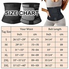 Men Waist Trainer Body Training Shaper Sweat Belt Tummy Control Cincher Girdle