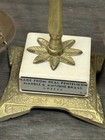 Vintage 10 5    Brass Scale Eagle Top Scales Of Justice Pentelikon Marble Greece