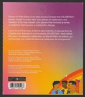 Canada New  Places Of Pride  Booklet Pane Of 4  Back  Mnh 2026