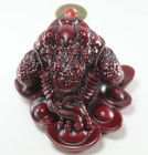 Red Money Toad  Lucky Frog  - Wealth-beckoning For Excellent Luck Feng Shui