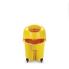 Rubbermaid Fg759088yel Wavebrake 35 Quart Wringer   Mop Bucket Combo