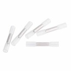 White Heat Shrink Butt Wire Connectors Crimp Terminals Awg 26-24 Gauge Us 200pcs