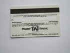 Trump Taj Mahal Casino  closed -atlantic City Players Slot Card- Taj 50 club 