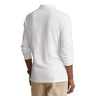 Polo Ralph Lauren Men s Custom Slim Fit Long Sleeve White Mesh Polo Shirt Size M
