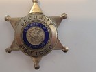 Vintage Obsolete  Security Officer Badge  State Of Illinois