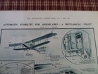 Aeroplanes-1921 -inventions-mechanical Pilot-other Inventions