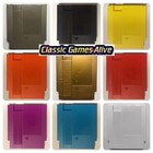 Nes Replacement Case Cart Shell - Transparent Color  Gold  Sliver  raspberry Pi 