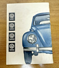 Volkswagen 1200 Instruction   Owner s Manual - Aug 1963 - Germany - Guc
