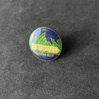 Vtg Busch Beer Blue Logo Advertising Collectors Hat Lapel Backpack Pin Pinback
