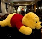 Disney Large Winnie The Pooh Winnie Plush Toy Gift Cushion Pillow 45cm
