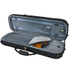 Sky Violin Oblong Lightweight Case With Hygrometer Backpackable Black grey