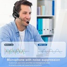 Wantek Usb Headset With Microphone 3 5mm usb type-c Jack 3-in-1 For Pc laptop