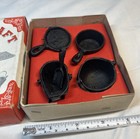 Grey Craft Mini Cast Iron Pot And Pan Set Original Box Complete