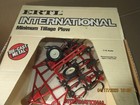 Vintage Ertl International Harvester Minimum Tillage Plow 1 16 Chisel Plow 498