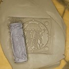 Clay Hammered Texture Roller Beautiful Pattern Craft Art Tool For Potters