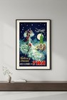     Vintage Twa Travel Poster - Fly To Spain - 1950s Art Print         24x36   