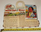Vintage Hires Root Beer Famous Americanindian Chiefs Bottle Toppers  Rare