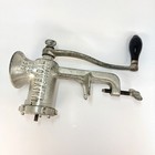 Vintage Hand Cranked Meat Grinder With C-clamp