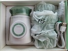 Momcozy Mw03 Green White Portable Leak Proof Baby Bottle Warmer For Travel