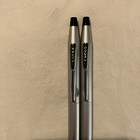Cross Classic Century Satin Ballpoint Pen   Mechanical Pencil Set - Black Ink