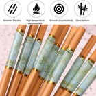 5 Pairs Of Chopsticks Household Bamboo Chopsticks E7n0