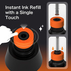 Self-inking Fountain Pen Set  Auto Ink Refill No Cartridges Or Converter Needed 