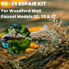 Rk-25 Repair Kit For Woodford Model 20 25 27 Faucet Outdoor Wall Faucet Repair K