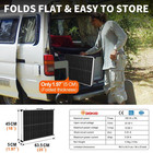 Dokio 100w 160w 200w 12v Suitcase Portable Solar Panel Kit For Rv Boat Camping