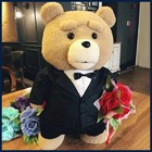 8 Style Teddy Bear Plush 45cm Soft Stuffed Animals Apron Birthday Gift