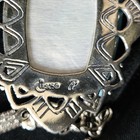 Sterling Silver Turquoise Pendant Necklace Set     3 Pendants  925 Silver  17  Cor