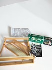 Vintage Ab 15  Wooden Tabletop Weaving Loom No 2002 Complete Box Manuals