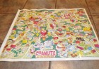 chanute  1997 Town Square Graphics Whimsical Cartoon Print W various Businesses