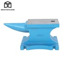 Blacksmith Anvil 99lbs Heat Treated Surface Long Round Horn Cast Iron Anvil 45kg