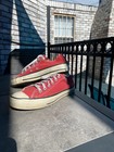 Vintage 1970   s Made In Usa Converse Chuck Taylor All Star Mens Sz 6  red 