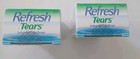 2x Refresh Tears Lubricant Eye Drops For Dry irritated Eyes Exp 10 28 New-sealed