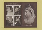 The Stamps Of Queen Victoria Miniature Sheet Plus Set Of 13 Postcards