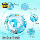 Baby Pool Float  Baby Swimming Float Ring Inflatable With Safety Seat For 6-36 M