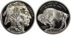 2001-p American Buffalo Proof Silver Dollar Ogp      Pristine    