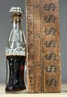 Set Of 6 Rare Early 1950s Glass Mini Coca Cola Hobble Skirt Bottles Full Orig 