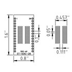 Soic-28   Sop28 Smd To Dip Adapter  Pcb Breadboard Adapter St-soic-28   3 Pieces