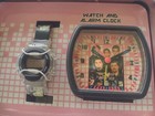 2002 Rare Nsync Pink Tin Case Gift Box Watch And Alarm Clock 1st Sub Winterland
