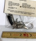 Vintage Mighty Mite Mini Pistol Cap Gun Keychain
