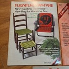 Vintage Macrame Lawn And Patio Chair Pattern Instruction Lot Of 3 Books Plaid s