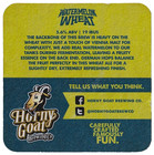 Horny Goat Brewing Co Watermelon Wheat Beer Coaster Milwaukee Wi
