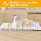 Self Warming Cat Bed  24  X 18  Ultra Soft Cat Dog Pet Heating Pad For Indoor Ou