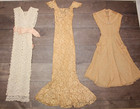 Vtg Womens Lot Of 16 30s As Is Damaged Dresses Asst Sizes Colors 1930s Dress Lot